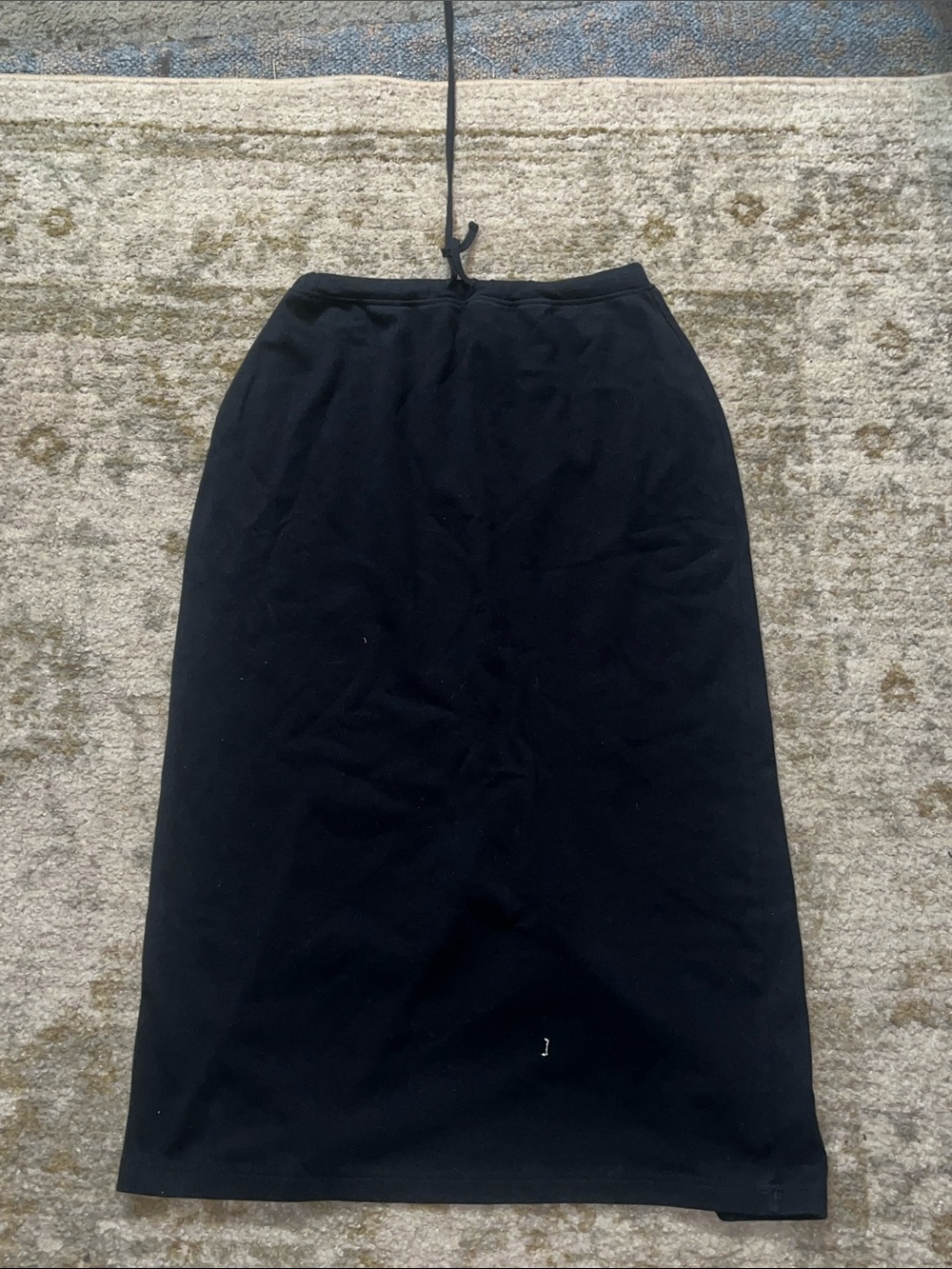Mountain Lake Black Midi Skirt for Women